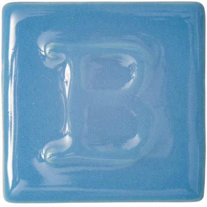 BOTZ:s provplatta med 9448 Sky blue.