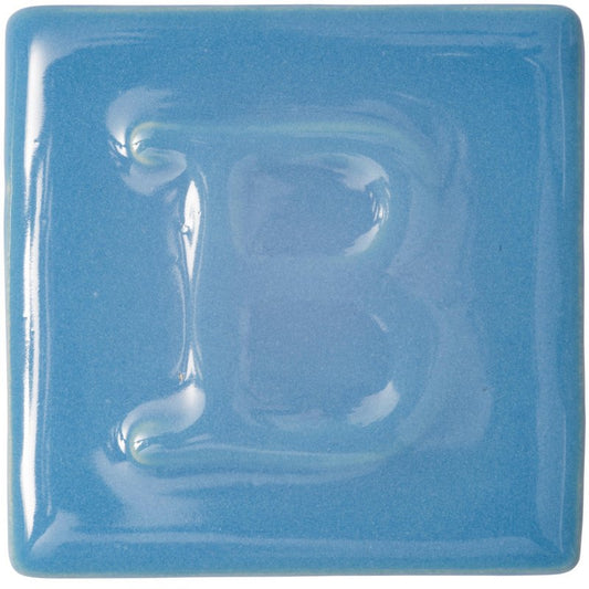 BOTZ:s provplatta med 9448 Sky blue.