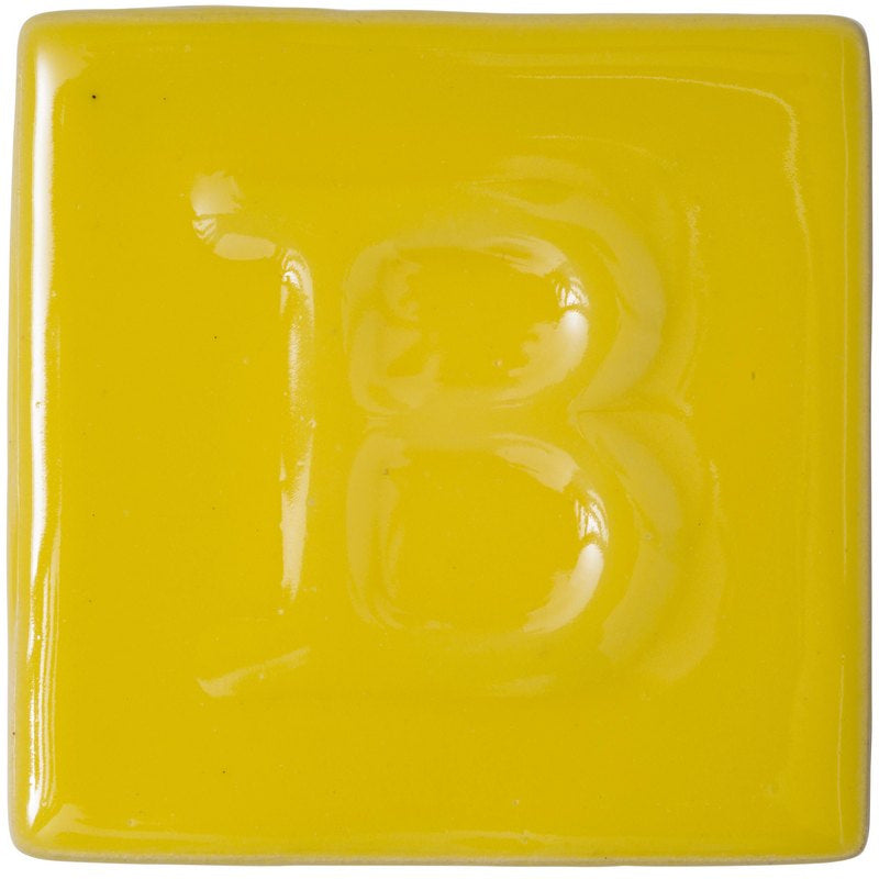 BOTZ:s provplatta med 9449 Sunshine yellow.