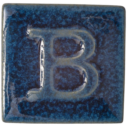 BOTZ:s provplatta med 9542 Blue effect.