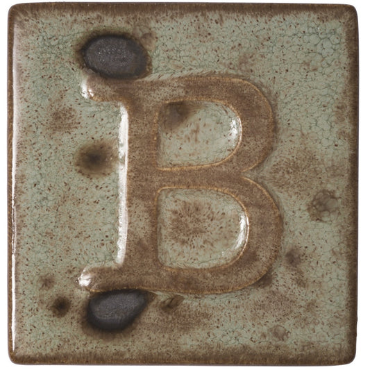 BOTZ:s provplatta med 9571 Speckled stone brown.