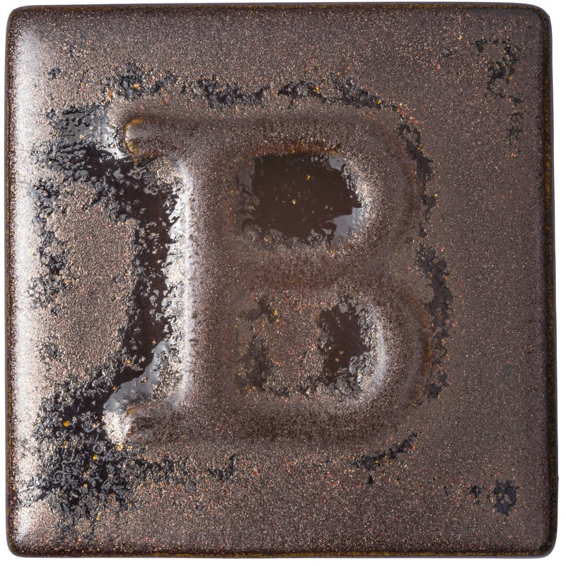 BOTZ:s provplatta med 9576 Copper gold.
