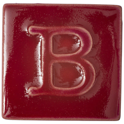 BOTZ:s provplatta med 9603 Rose red.