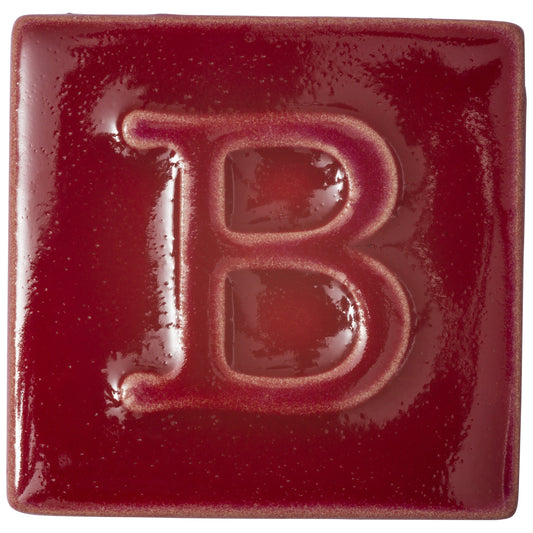 BOTZ:s provplatta med 9603 Rose red.