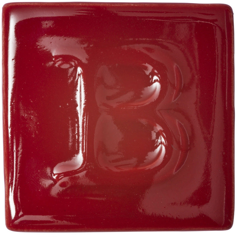 BOTZ:s provplatta med 9611 Pillar box red.