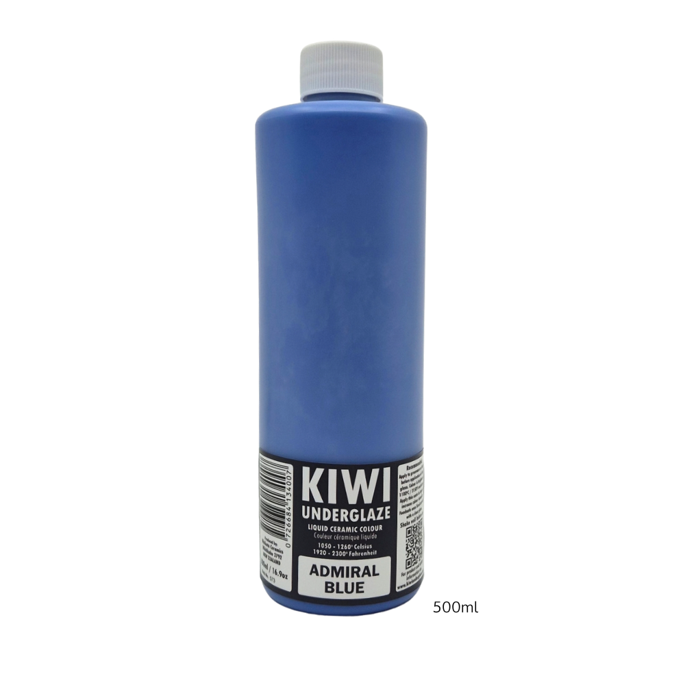 KIWI Admiral Blue underglasyr, 500 ml
