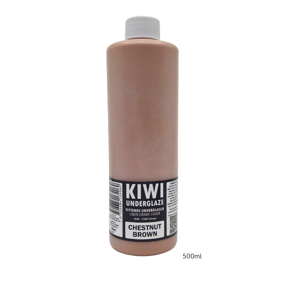 KIWI Chestnut Brown underglasyr, 500 ml