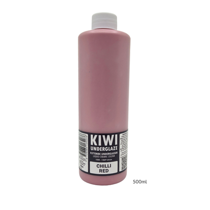 KIWI Chilli Red underglasyr, 500 ml