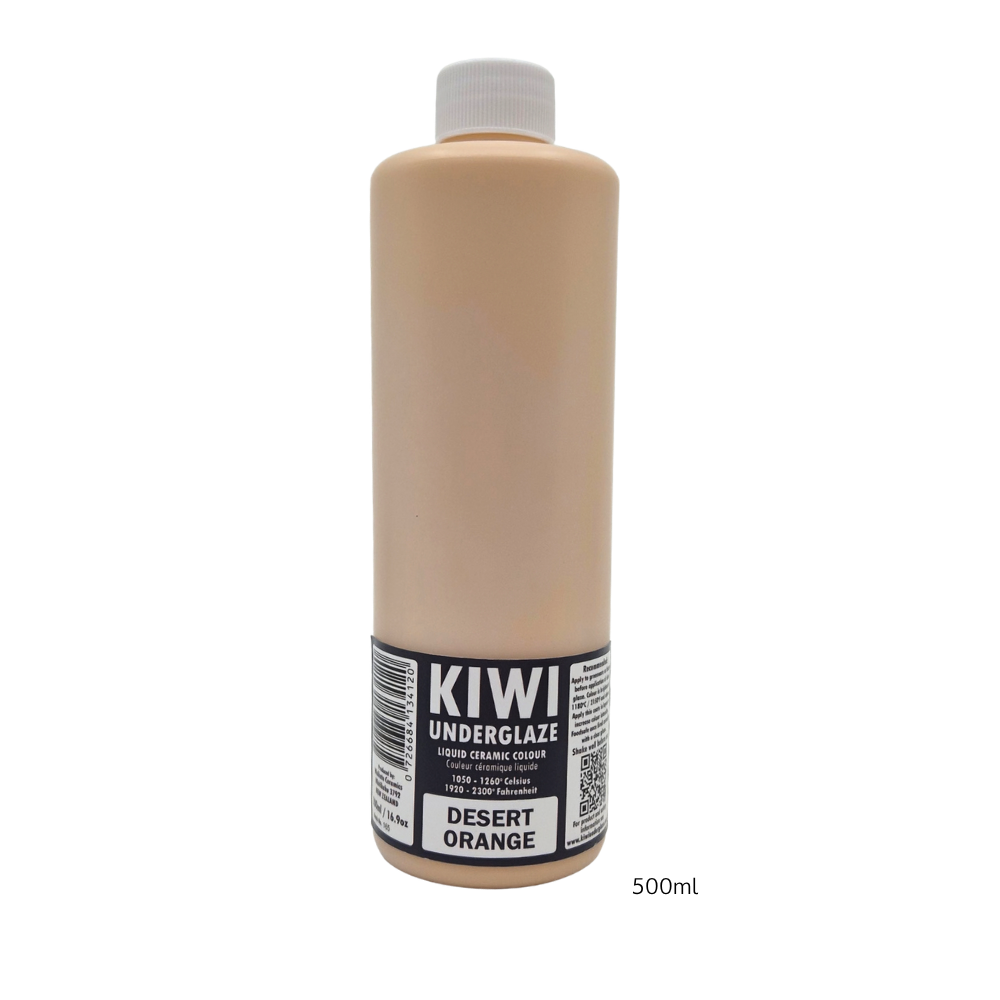 KIWI Desert Orange underglasyr, 500 ml
