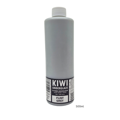 KIWI Flint Grey underglasyr, 500 ml