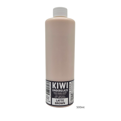 KIWI Latte Brown underglasyr, 500 ml