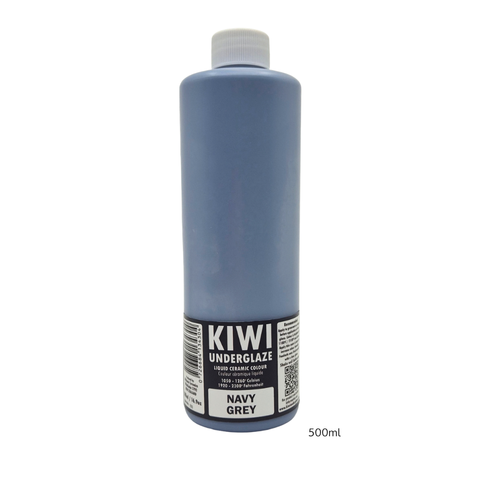 KIWI Navy Grey underglasyr, 500 ml