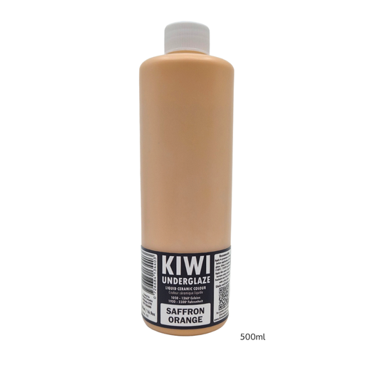 KIWI Saffron Orange underglasyr, 500 ml
