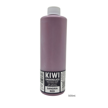 KIWI Sangria Red underglasyr, 500 ml