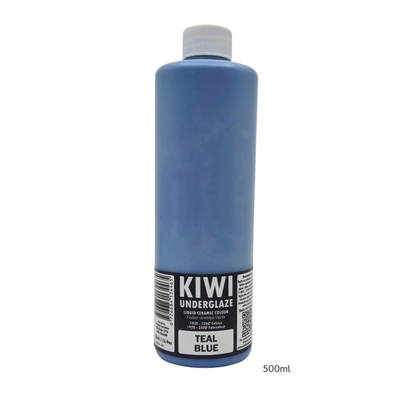KIWI Teal Blue underglasyr, 500 ml