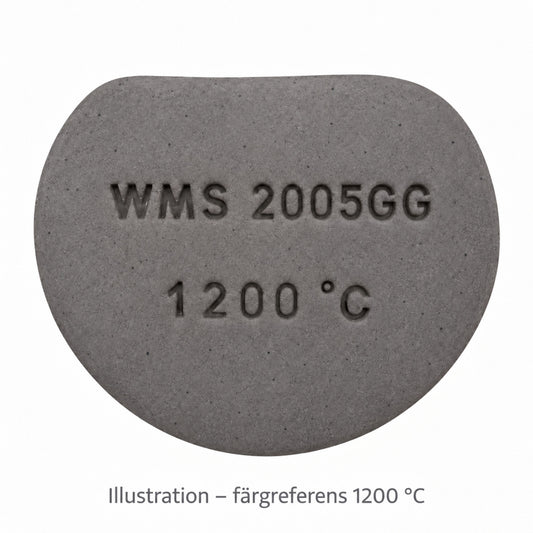 Illustrerat färgprov för Sibelco WMS 2005GG